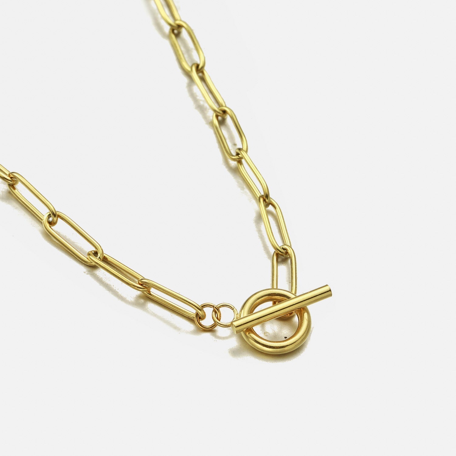 KAPITTELSLOT KETTING | GOUD